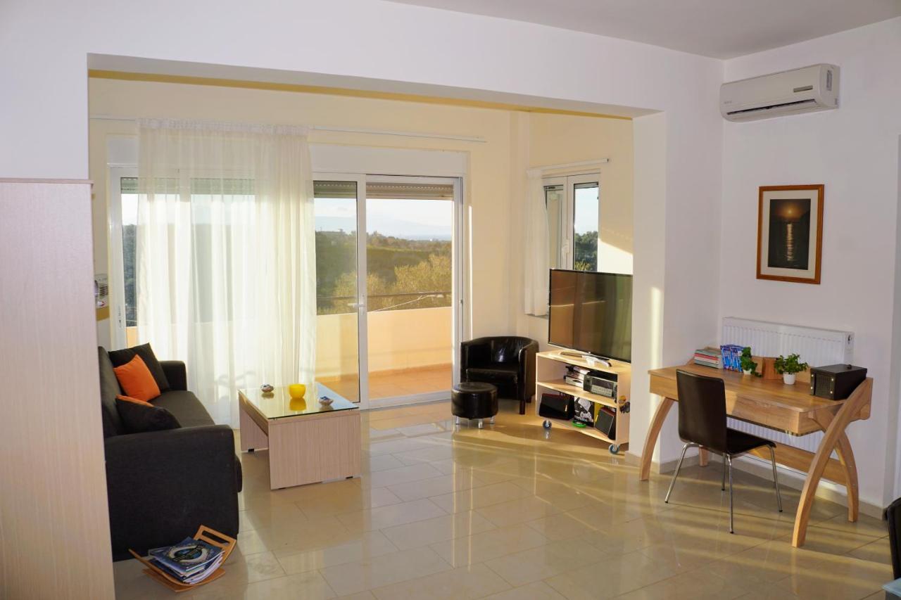 Olive Tree Hillside Apartment Stalos Ngoại thất bức ảnh