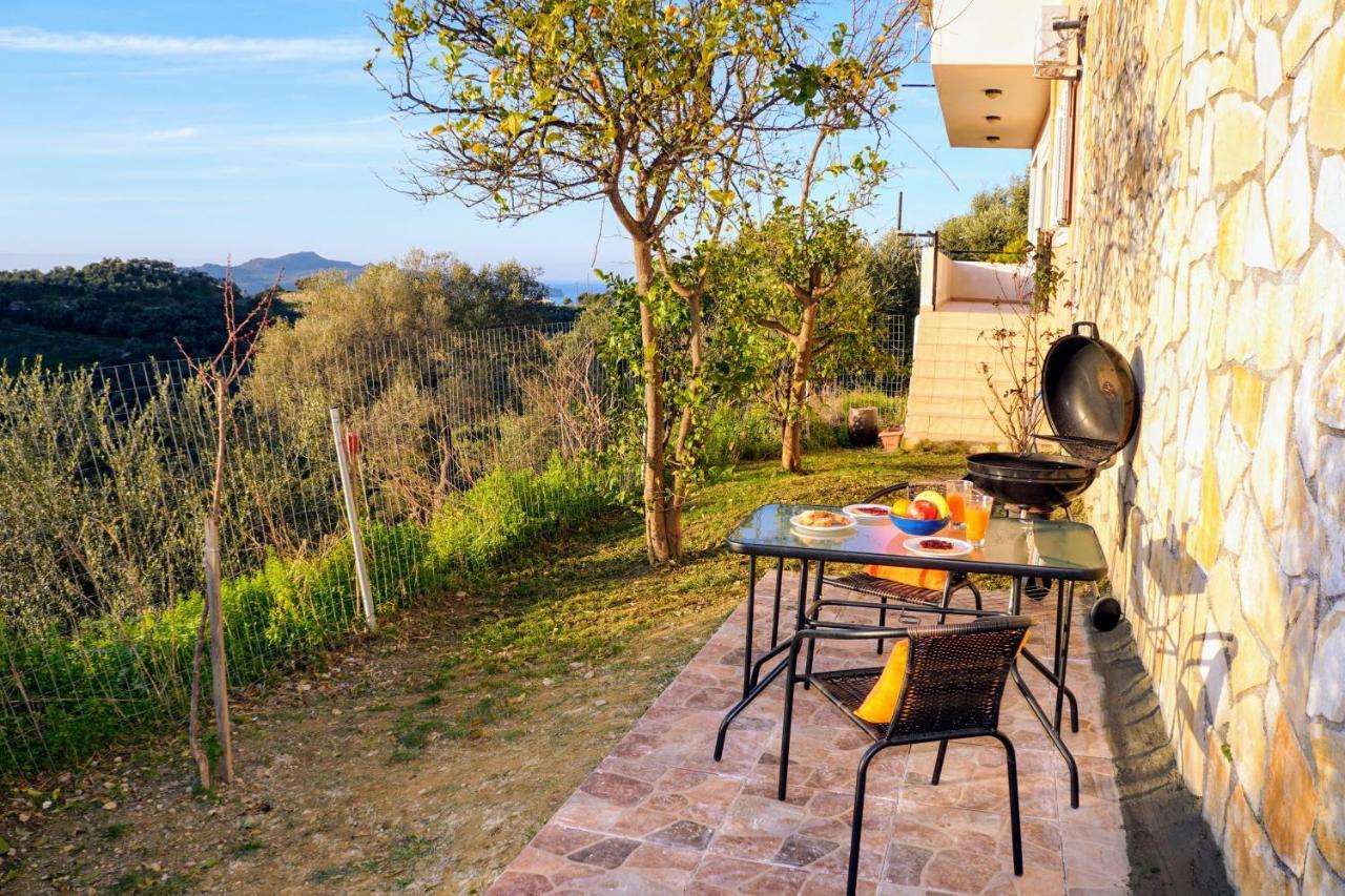Olive Tree Hillside Apartment Stalos Ngoại thất bức ảnh